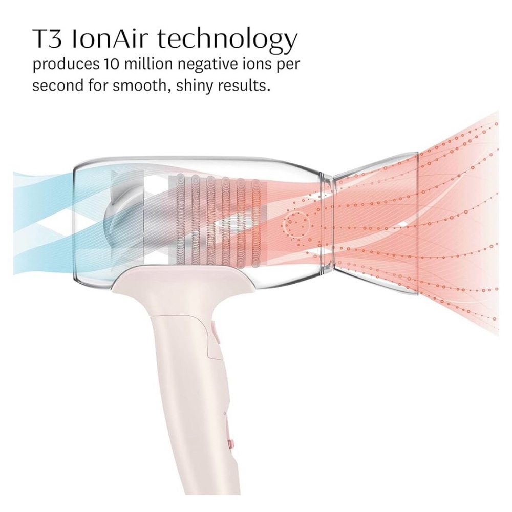 T3 Afar Lightweight Travel-Size Micro Hair Dryer - Picture 6 of 8